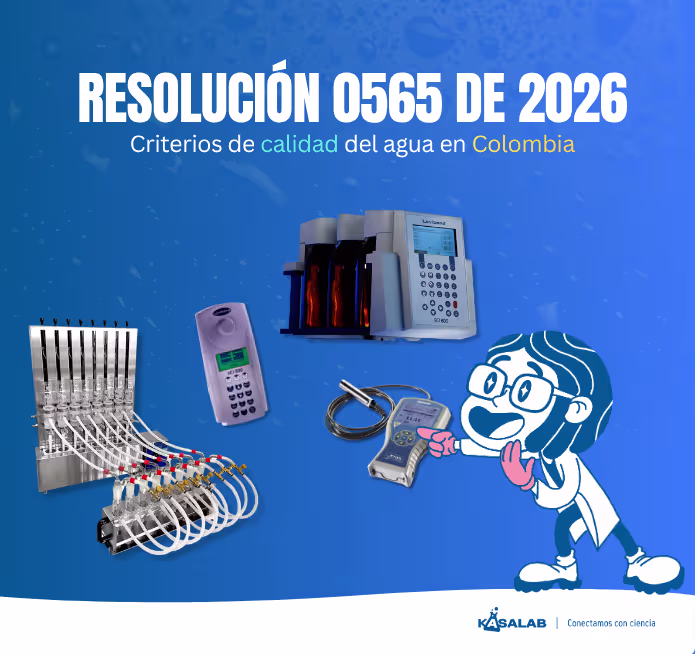 Blog mobile Kasalab Resolución 565 de 2026 criterios de calidad del agua y requisitos para laboratorios
