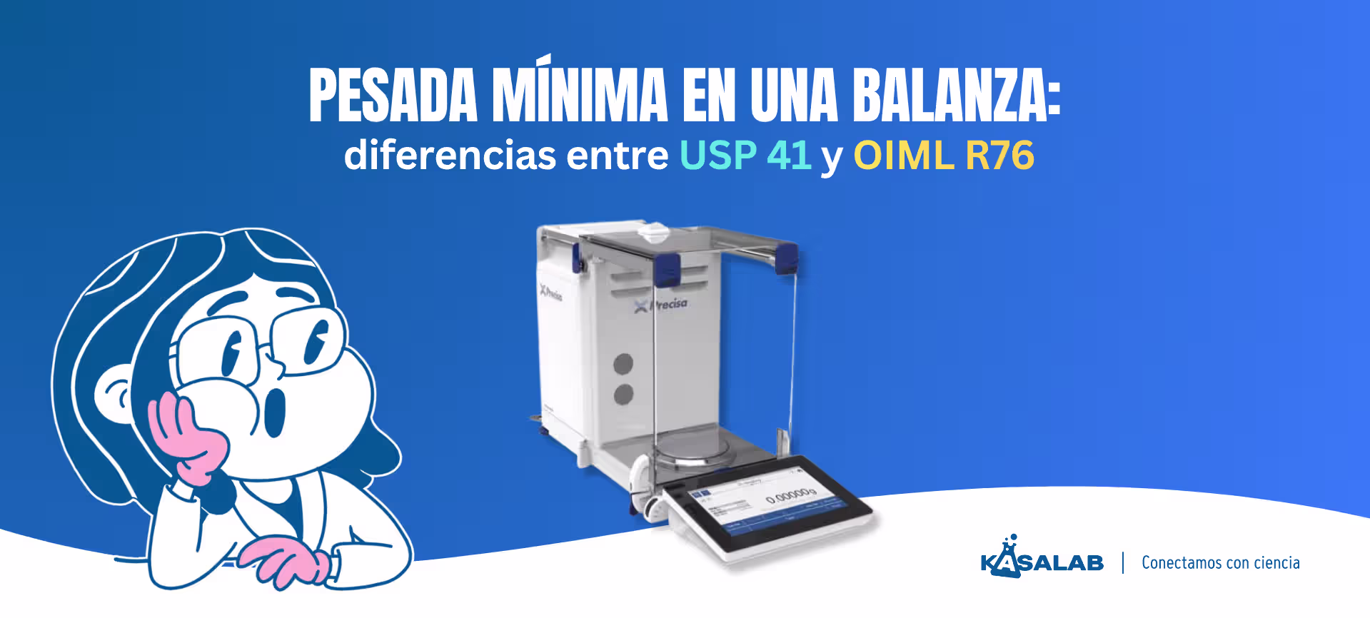 Pesada mínima en una balanza diferencias entre USP 41 y OIML R76 Blog Kasalab Balanzas Precisa